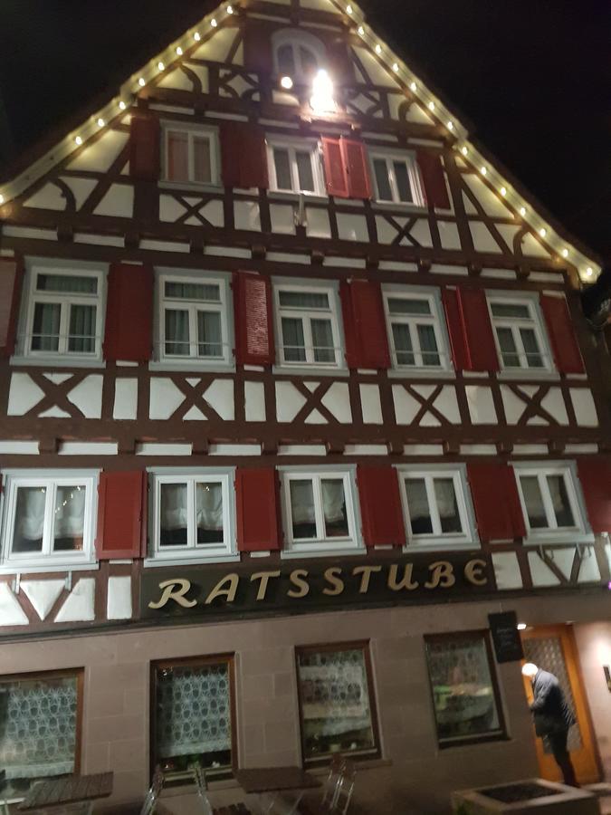 Hotel-Restaurant Ratsstube Calw Extérieur photo